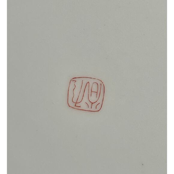 Japanese Mid Century Kutani Yaki Ware - 6 Dessert/Salad Plates - Picture 5 of 5